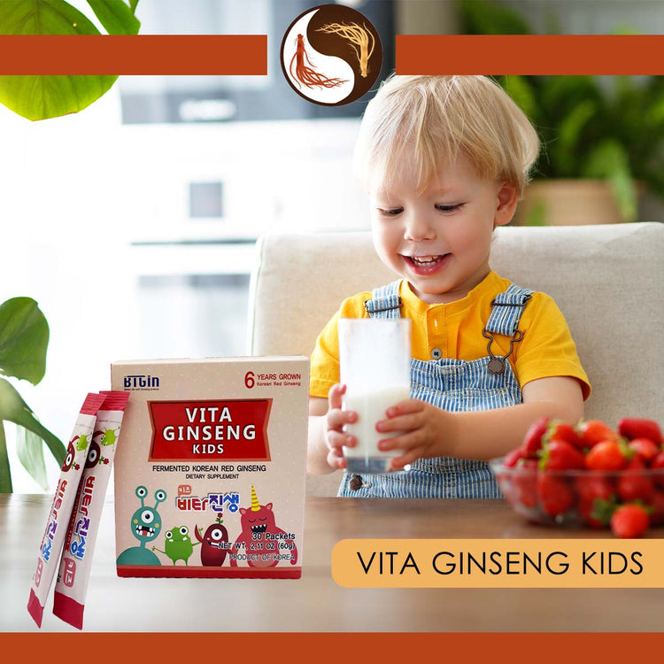 Ginseng für Kinder - Vitamin D für Kinder