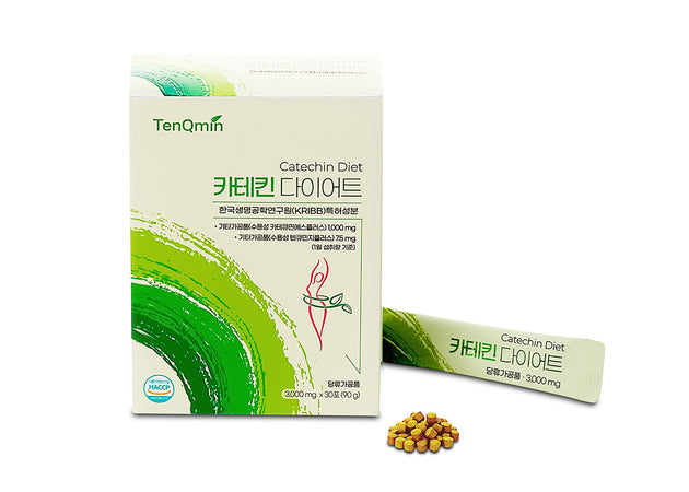 Grüntee-Extrakt mit Catechin – Hoch bioverfügbar aus Korea