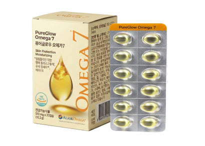 Koreanische Omega-7 Kapseln mit Vitamin E
