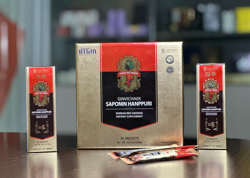 Premium Nahrungsergänzungsmittel Roter Ginseng für das Immunsystem