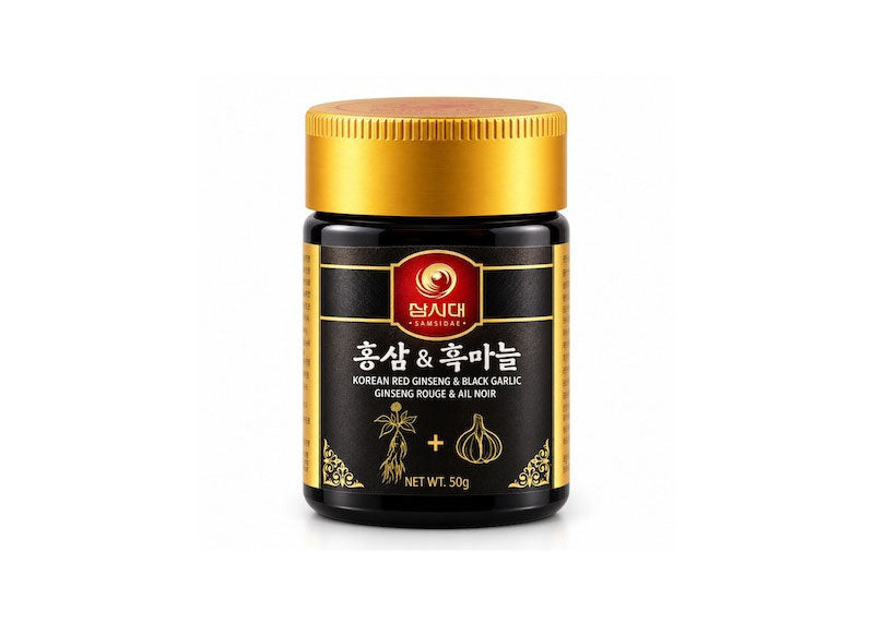Koreanischer Roter Ginseng & Schwarzer Knoblauch Extrakt 50g
