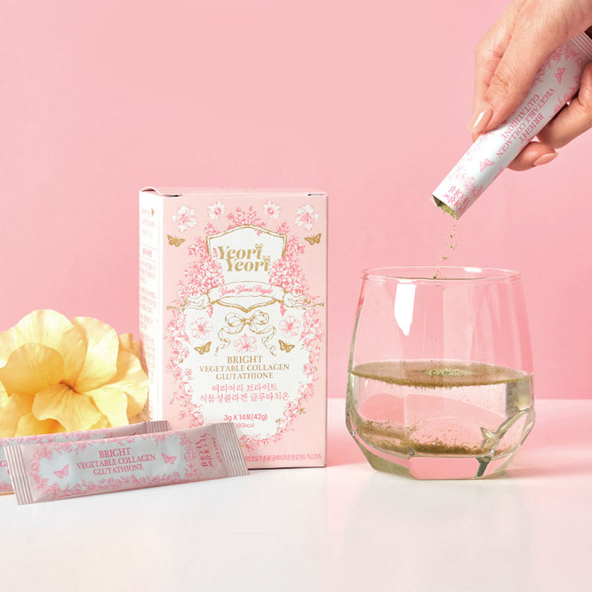 koreanischem pflanzlichem Kollagen für strahlende Haut