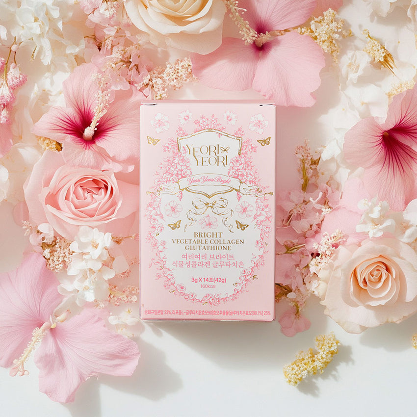 koreanischem pflanzlichem Kollagen für strahlende Haut