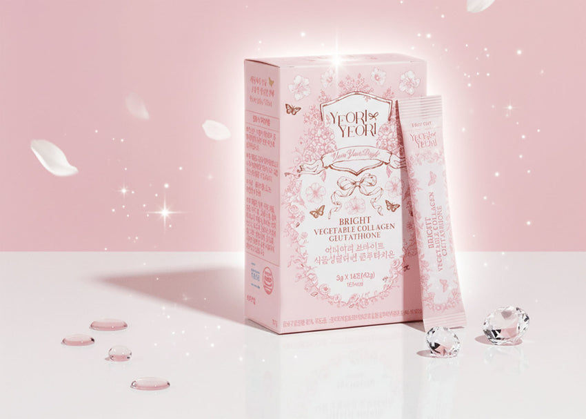 YeoriYeori Stick mit koreanischem pflanzlichem Kollagen für strahlende Haut