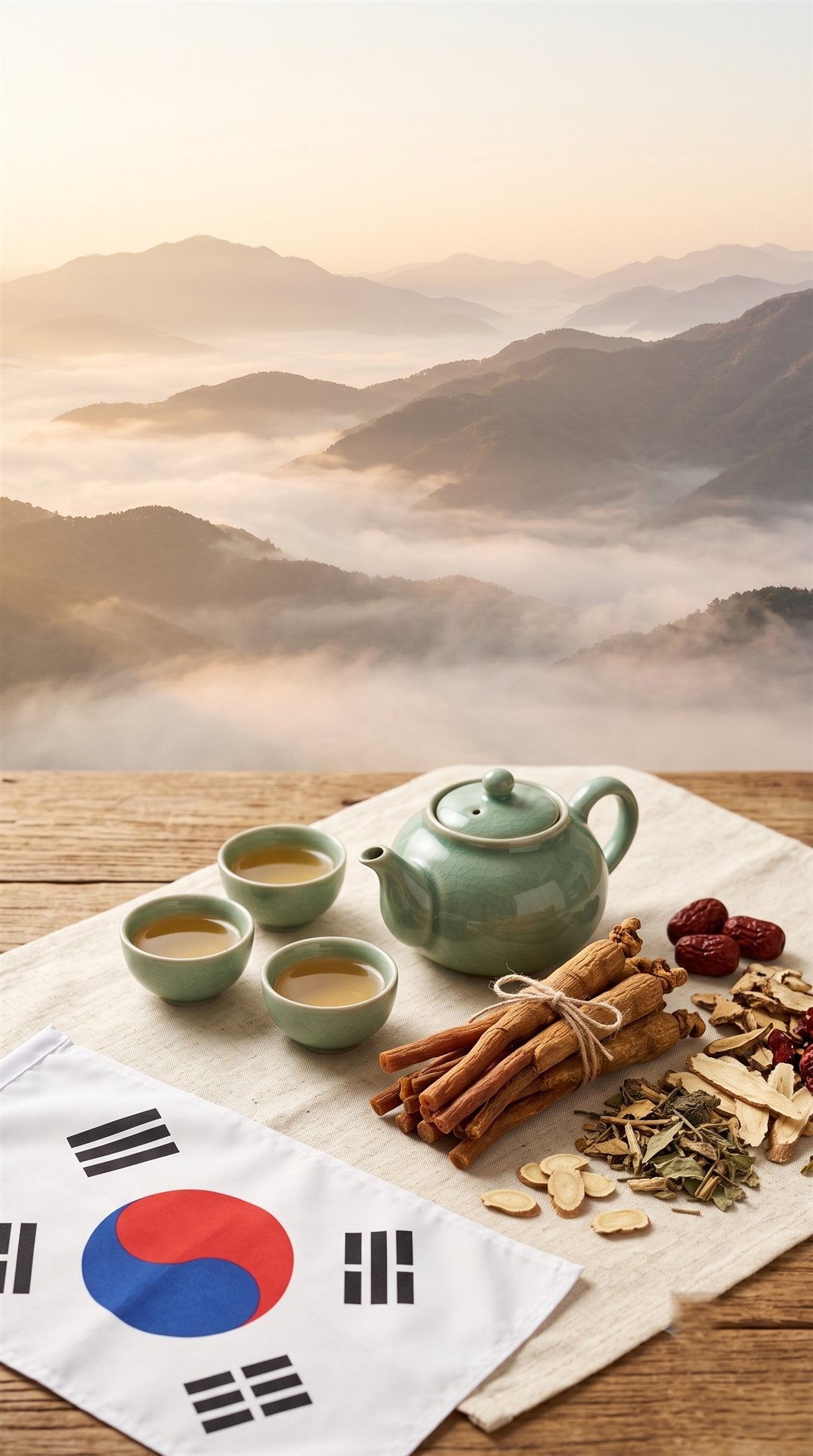 Premium koreanische Nahrungsergänzung – K-HERB, südkoreanischer Ginseng und Kräuter